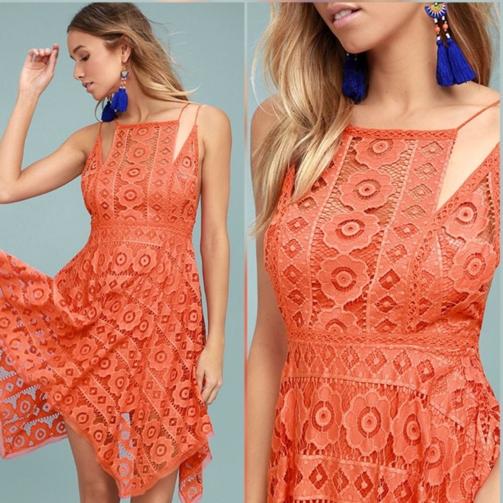 NWOT Free People Laced Dress! - Picture 2 of 8